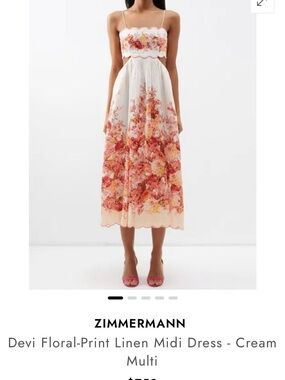 zimmermann prima embroidered midi dress Zimmermann - Alchemy Flutter Dress